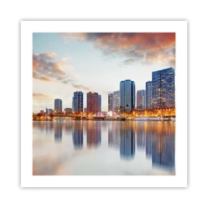 Poster - Calmul monumental al Parisului - 50x50 cm