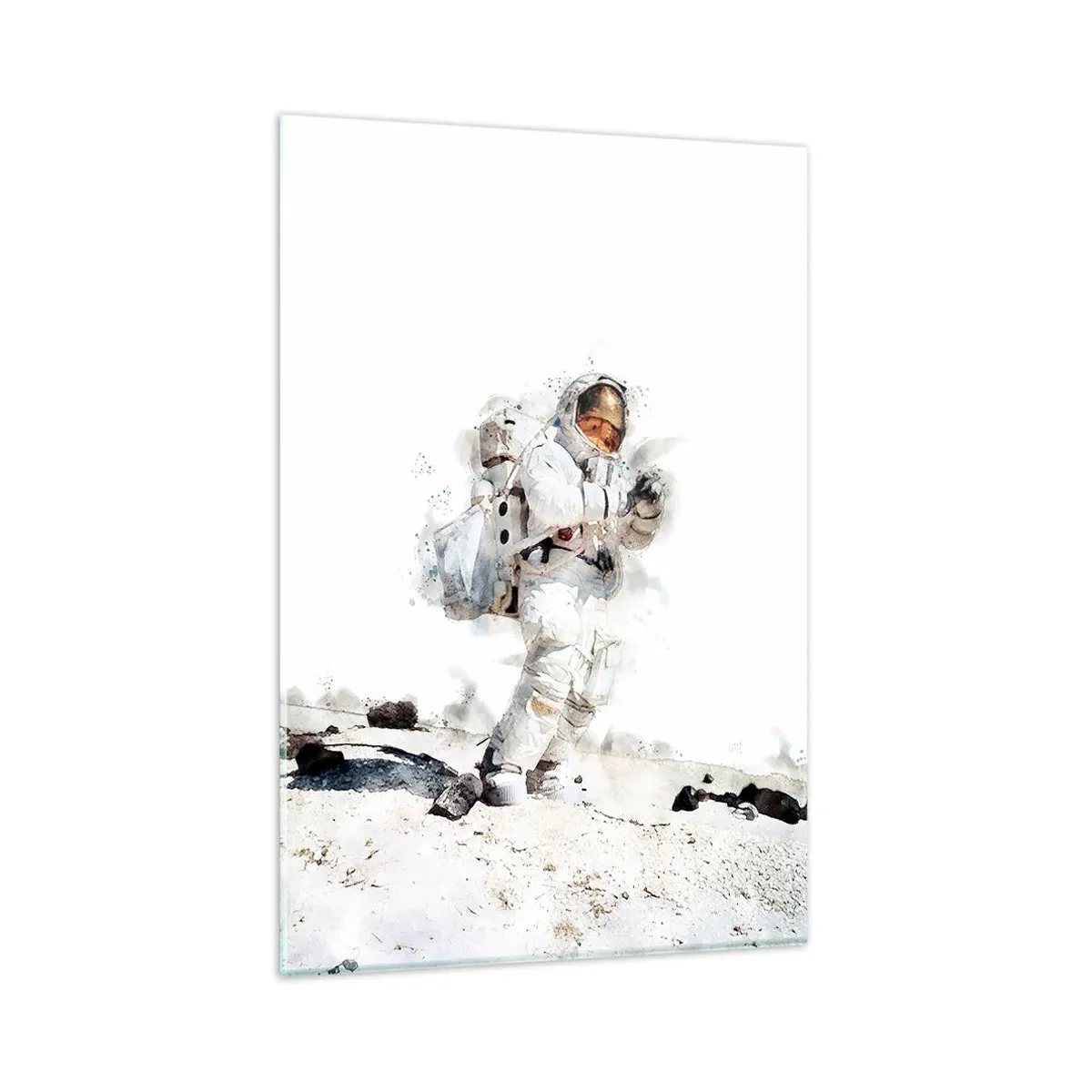 Tablou pe sticlă - Trimisul Pământului - 80x120 cm