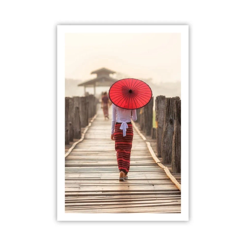 Poster - Pe podul vechi - 61x91 cm