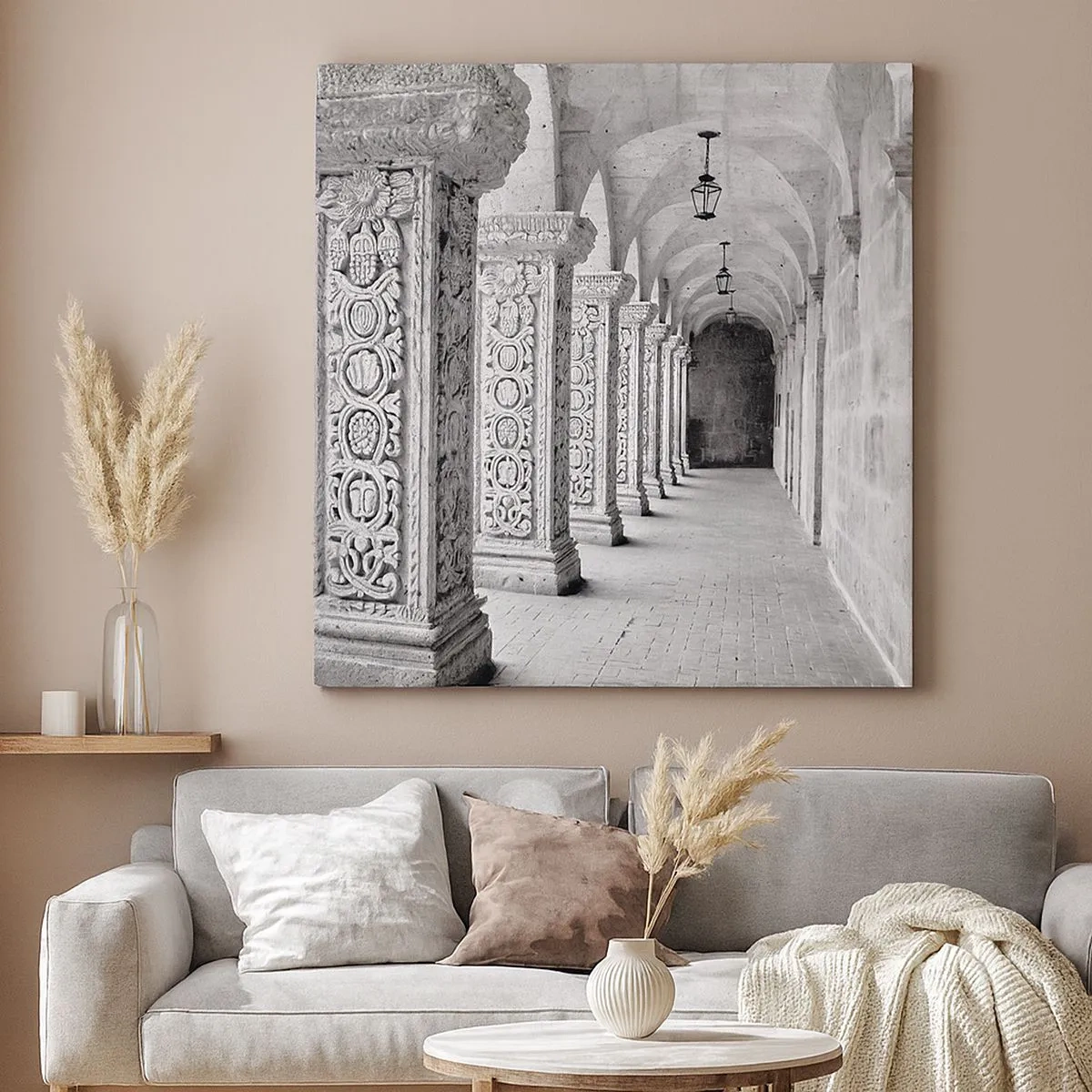 Tablou pe pânză - Și încotro…? - 30x30 cm