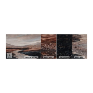 Mostră tapet autocolant Deluxe Sticker -  Valea liniștită - Peisaj, Peisaj, Bucată - 100x30 cm