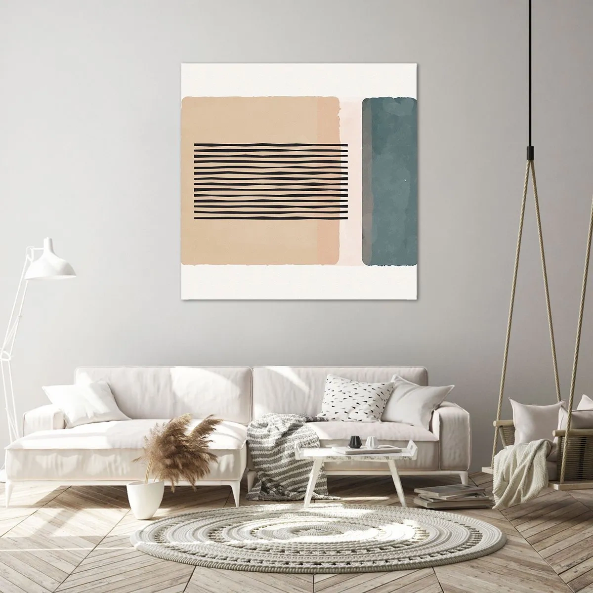 Tablou pe pânză - Totul este în regulă - 60x60 cm