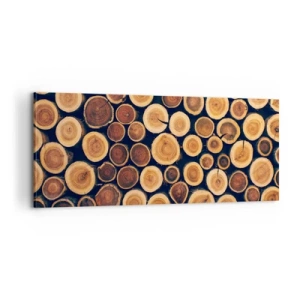 Tablou pe pânză - Cât de bătrân sunt? - 100x40 cm