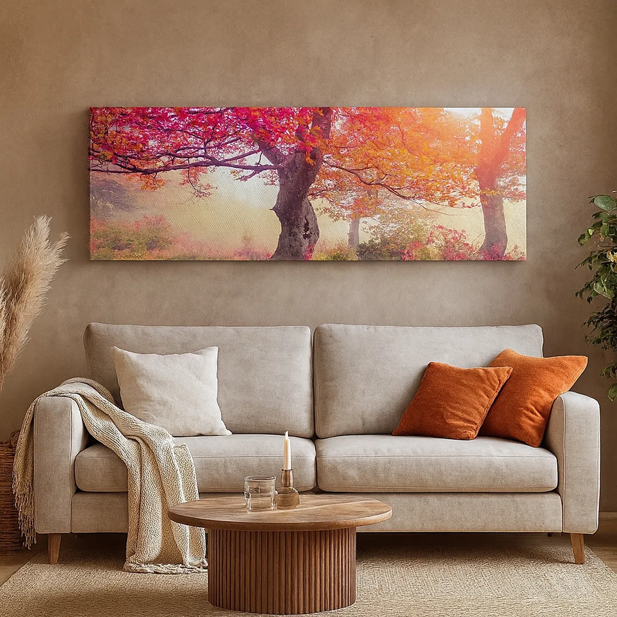 Tablou pe pânză - O frenezie de înflorire - 30x30 cm