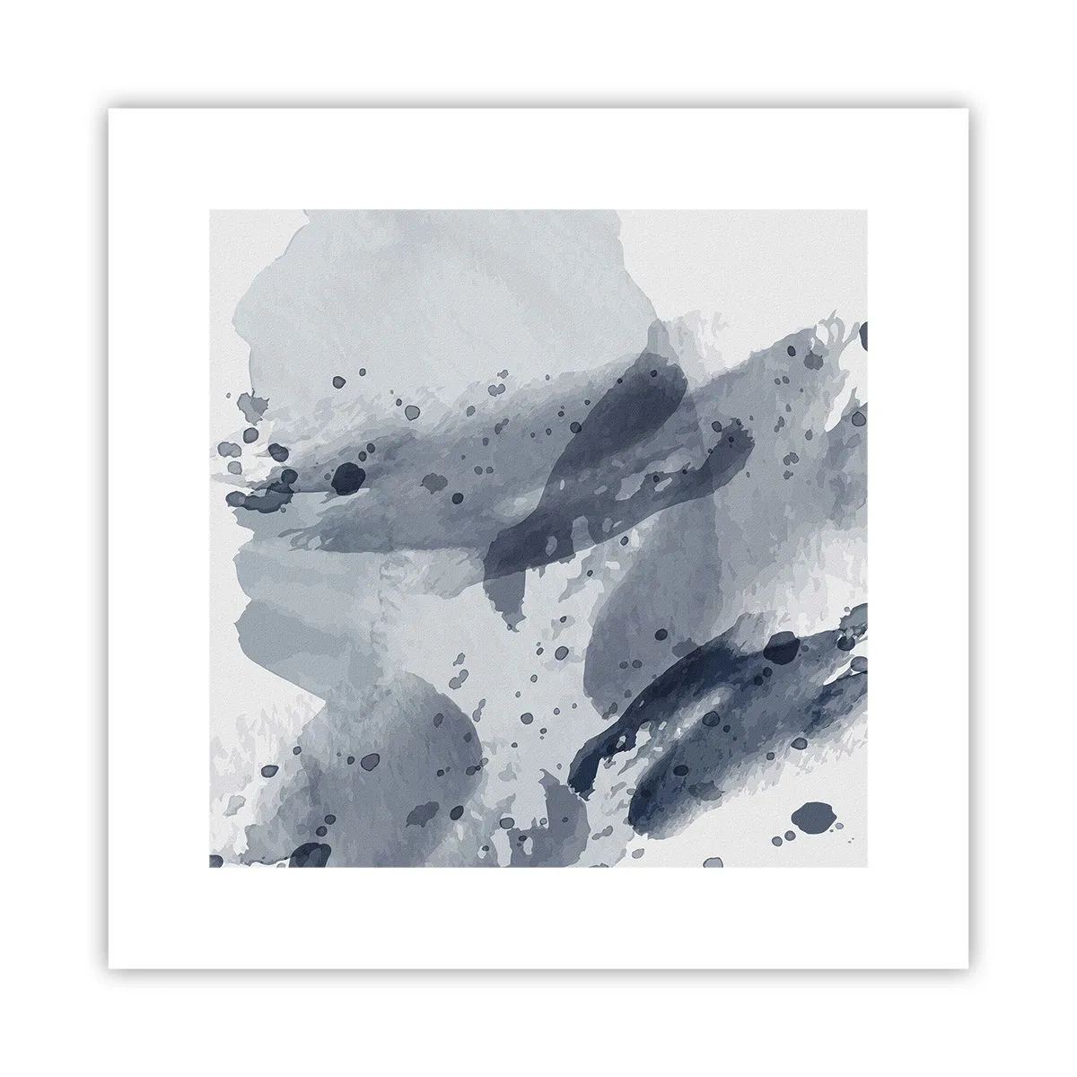 Poster - Un studiu al naturii de apă - 30x30 cm