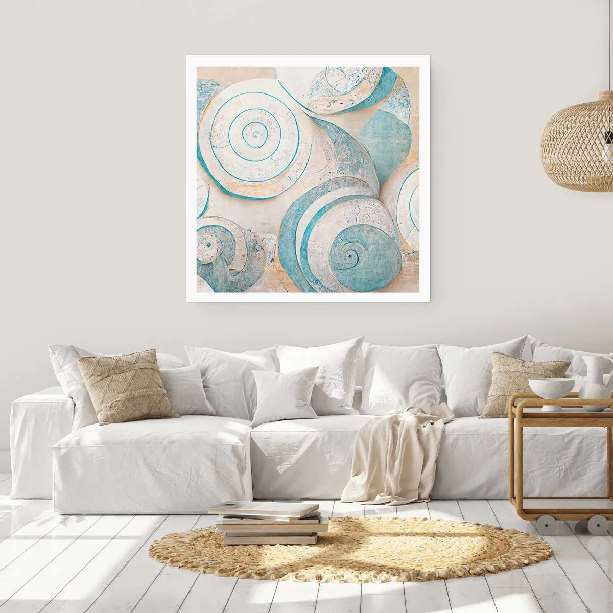 Poster - Ce ascunde cochilia? - 50x50 cm