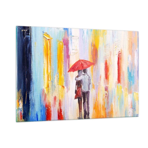 Tablou pe sticlă - Să plouă în continuare - 120x80 cm