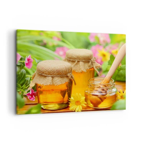 Tablou pe pânză - Dulce și florală - 100x70 cm