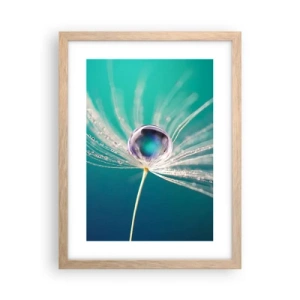 Poster în ramă de stejar deschis - Moment mistic - 30x40 cm