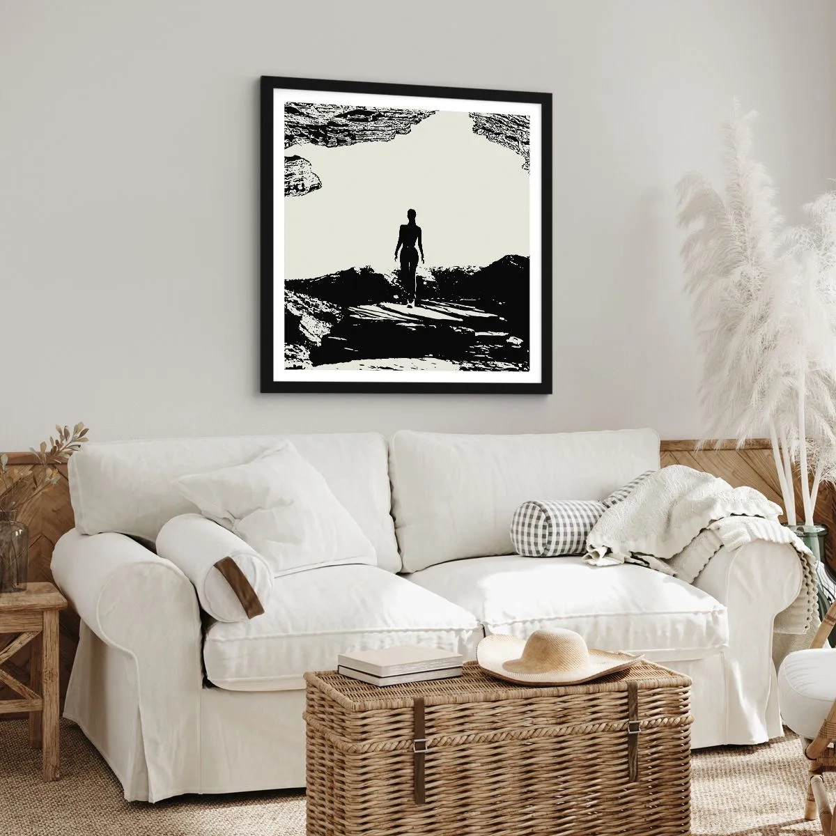 Poster în ramă neagră - O nouă înfățișare - 30x30 cm
