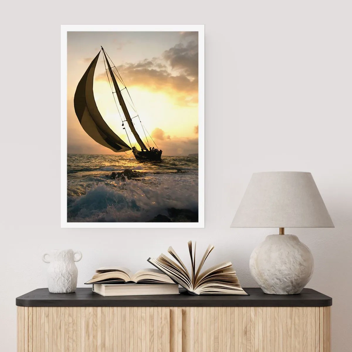 Poster - Vânt în jos și în sus - 50x70 cm