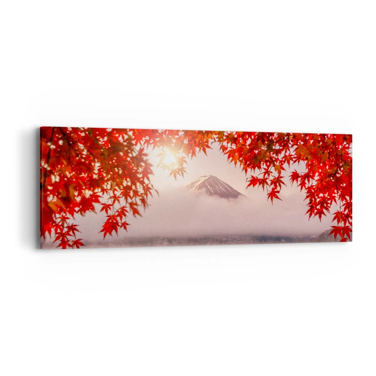 Tablou pe pânză - În stil japonez - 90x30 cm