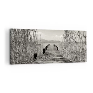 Tablou pe pânză - În intimitatea ierburilor - 100x40 cm