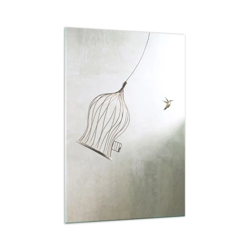 Tablou pe sticlă - Eliberat - 70x100 cm