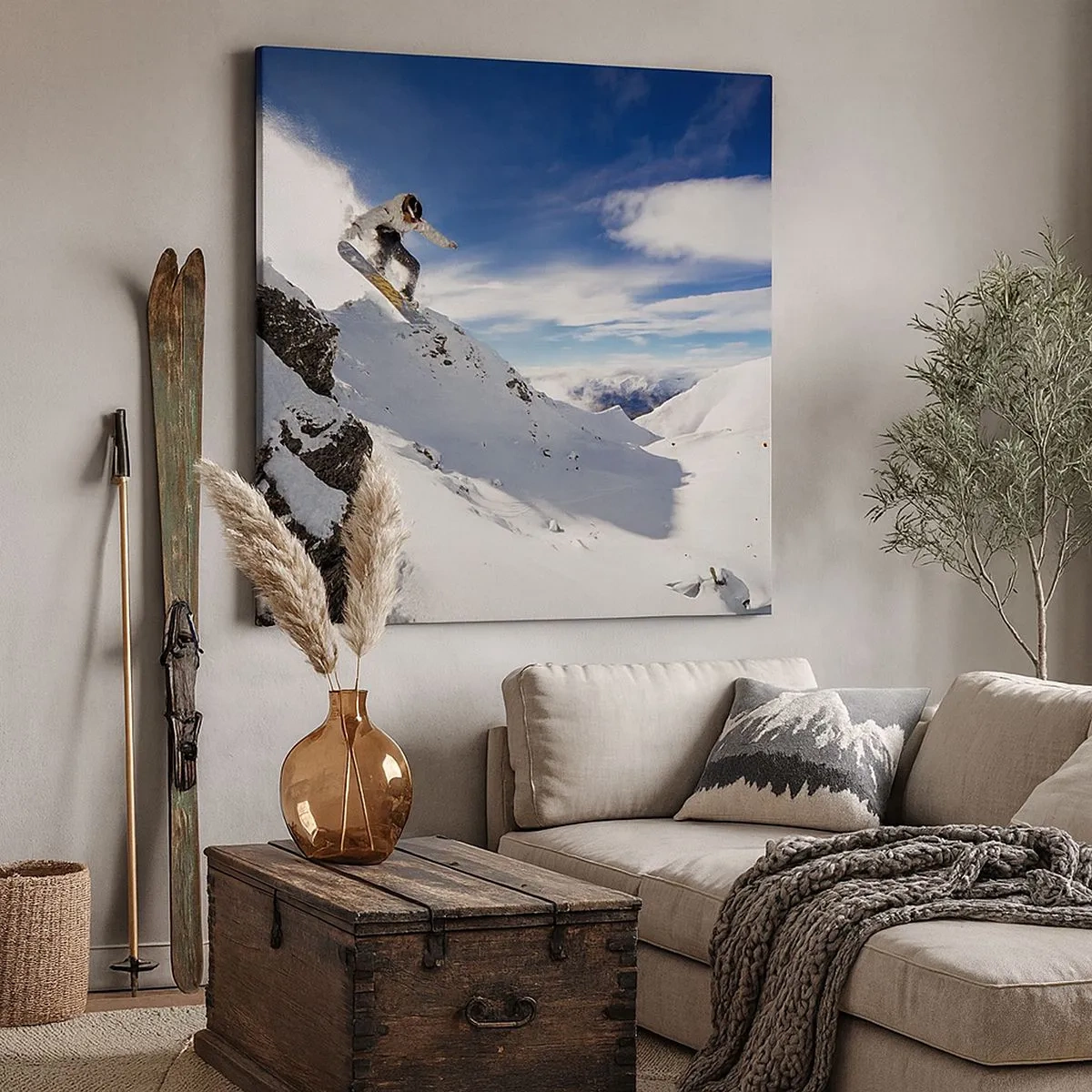 Tablou pe pânză - Libertate fără frontiere - 30x30 cm