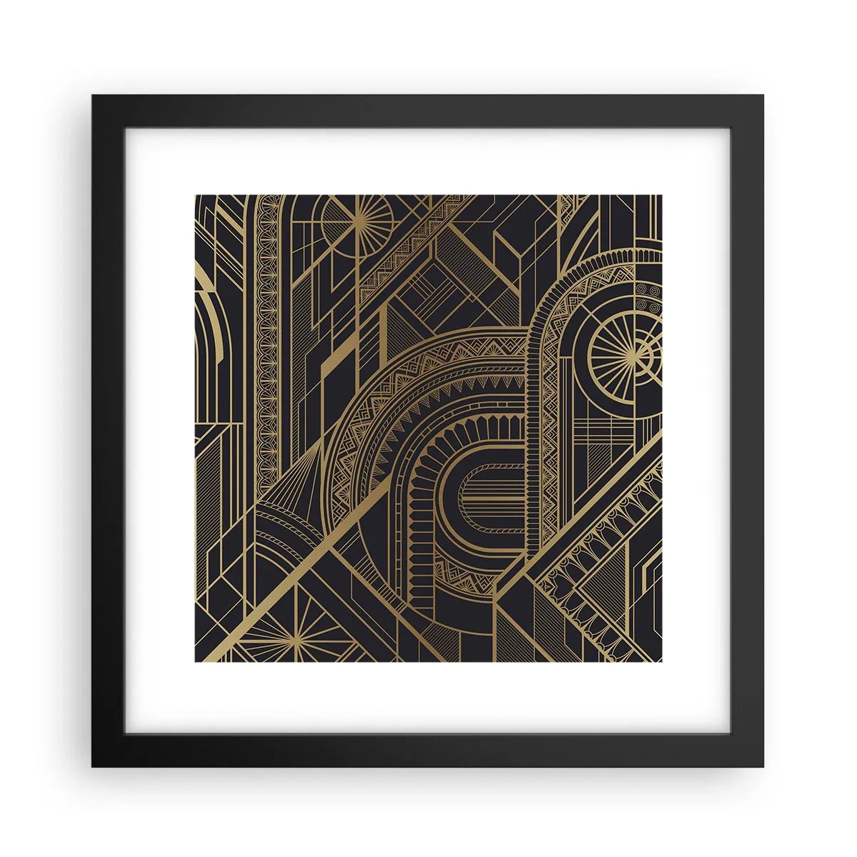 Poster în ramă neagră - Concepte, idei, planuri - 30x30 cm
