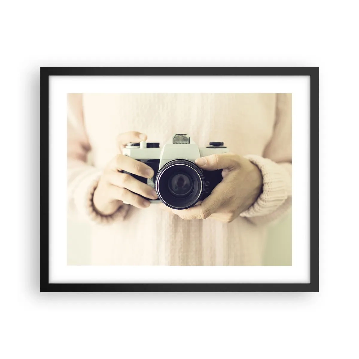 Poster în ramă neagră - Pentru a vedea mai multe... - 50x40 cm