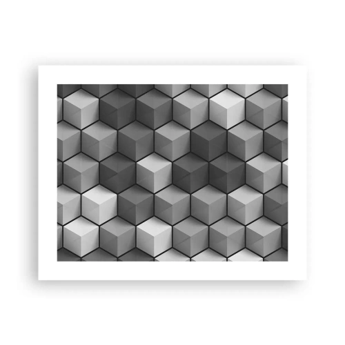 Poster - Puzzle cubist - 50x40 cm