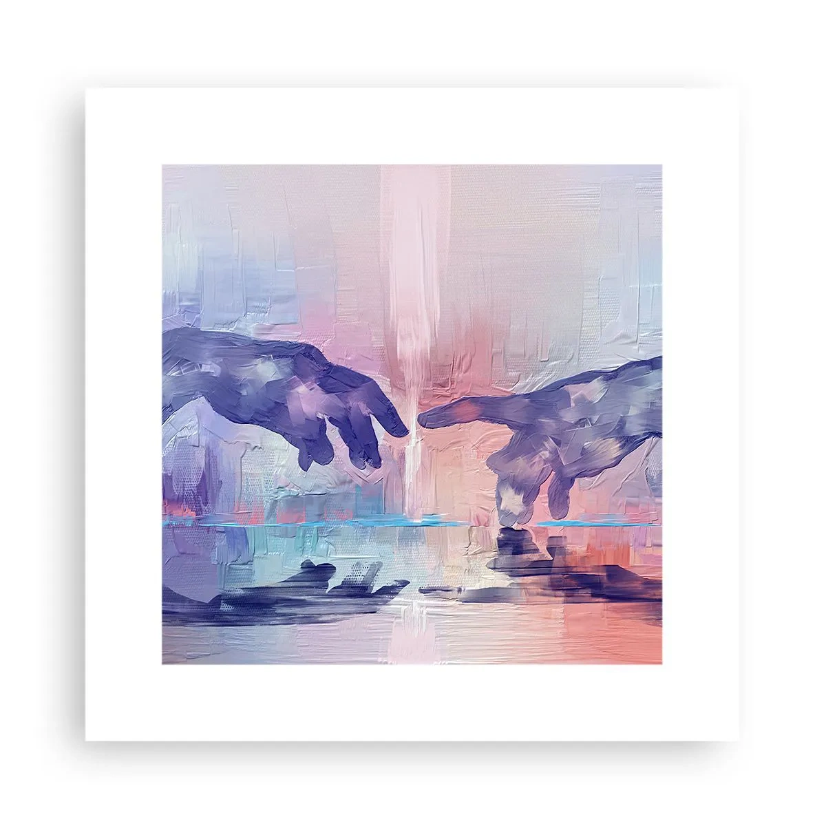 Poster - Scânteia divină a vieții - 30x30 cm