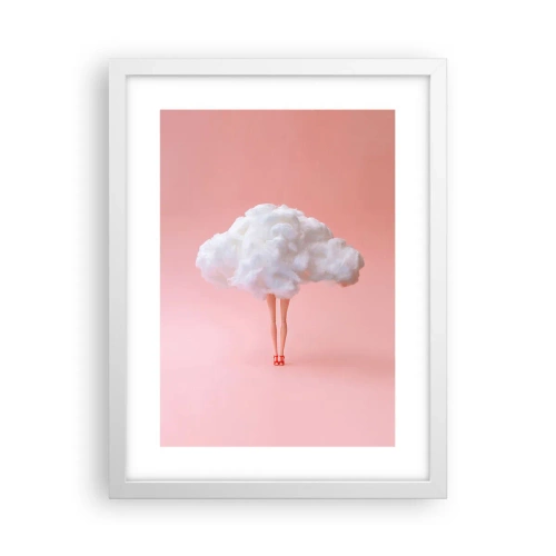 Poster în ramă albă - Dulce promisiune - 30x40 cm