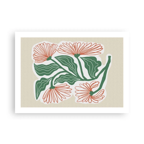 Poster - Folclor modern - 70x50 cm