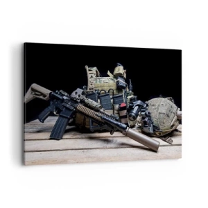 Tablou pe pânză - Pe loc repaus! - 100x70 cm