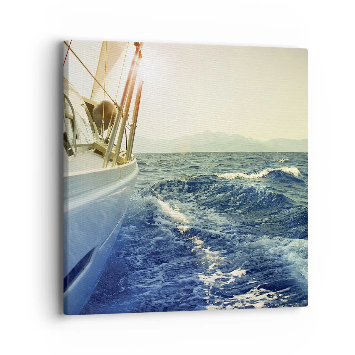 Tablou pe pânză - După aventură - 40x40 cm