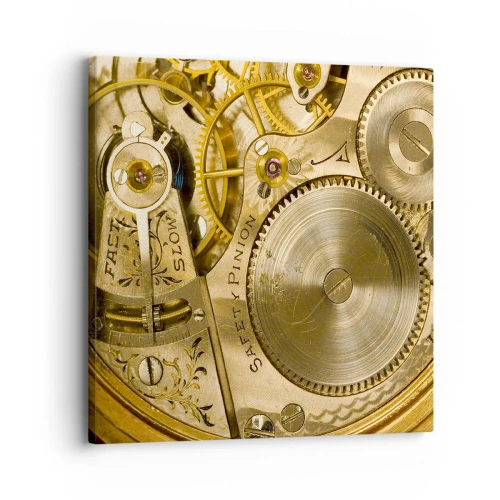 Tablou pe pânză - Fii în pas cu vremurile - 30x30 cm