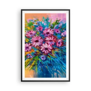 Poster în ramă neagră - Energia vieții - 61x91 cm