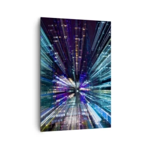Tablou pe pânză - Trecere către hiperspațiu - 70x100 cm