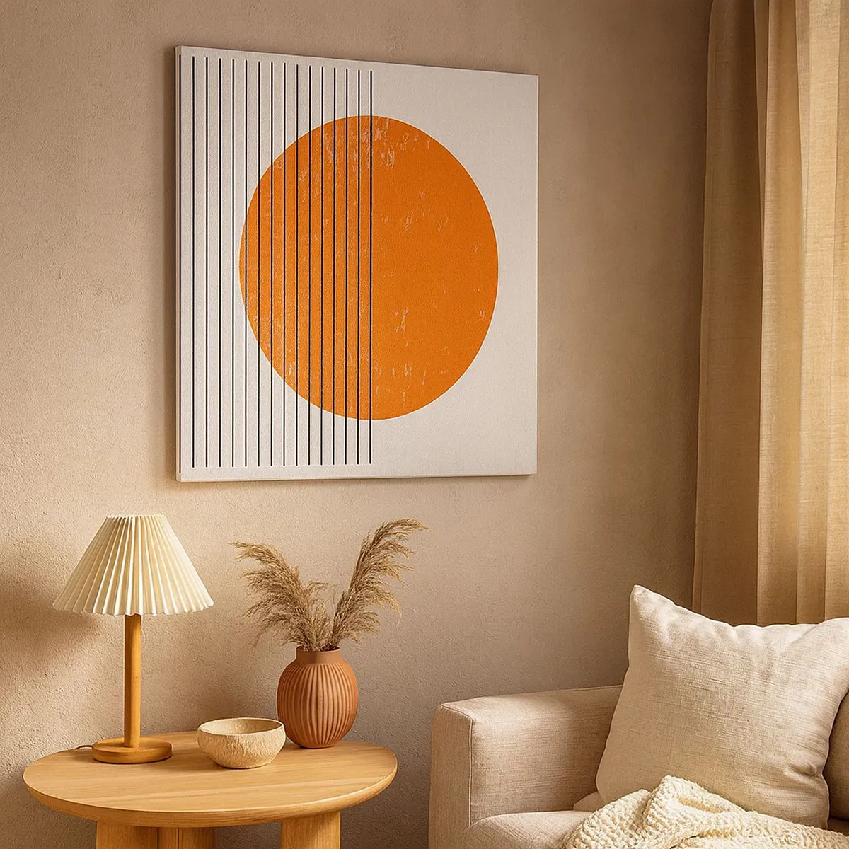 Tablou pe pânză - Întotdeauna soarele - 30x30 cm