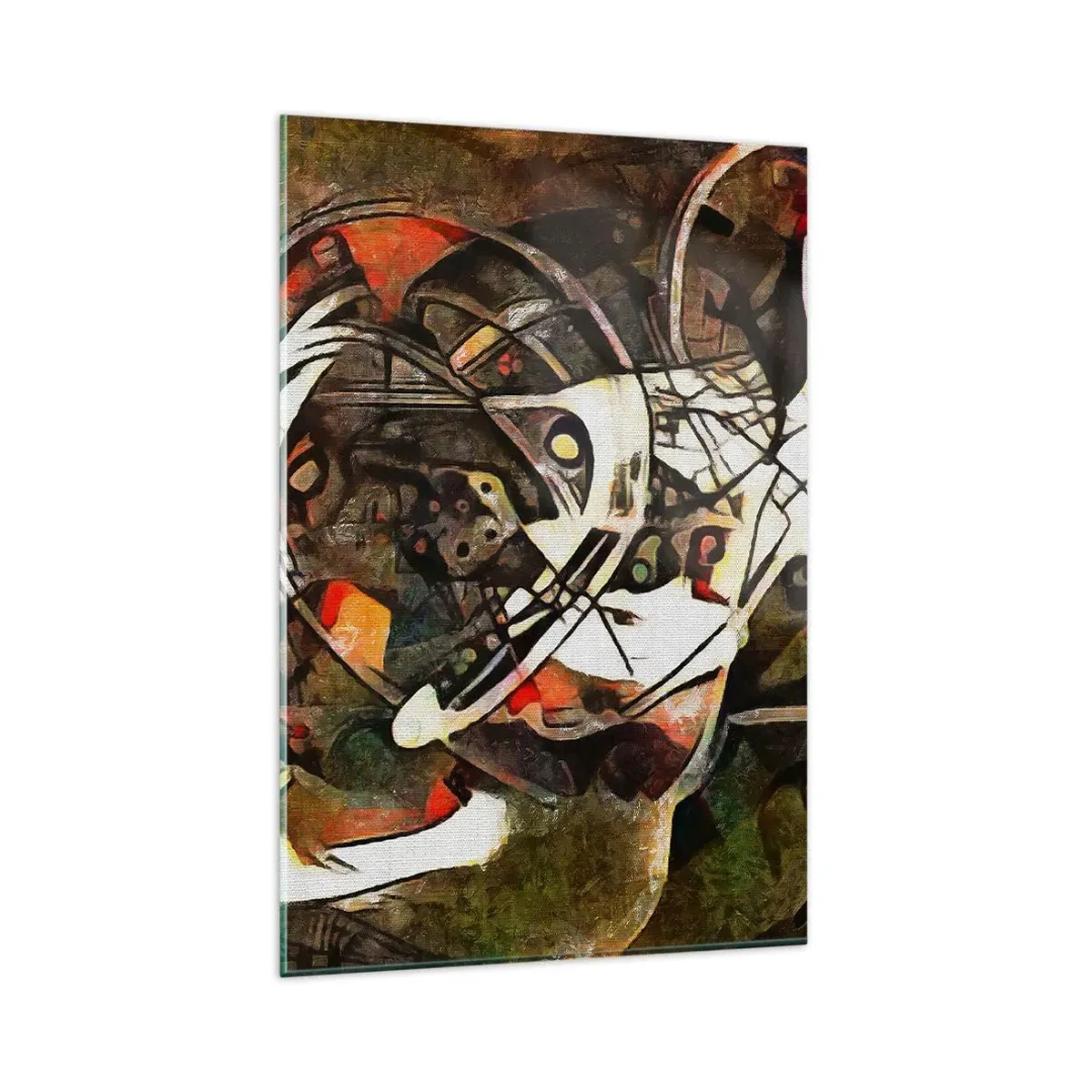 Tablou pe sticlă - Auziți mișcarea? - 80x120 cm