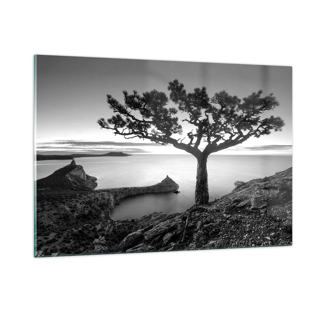 Tablou pe sticlă - Liniște până la orizont - 120x80 cm