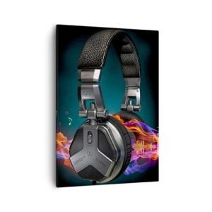 Tablou pe pânză - În focul muzicii - 50x70 cm