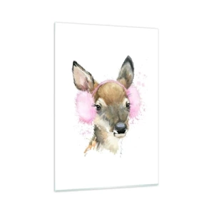 Tablou pe sticlă - Și gerul nu mai este înfricoșător - 80x120 cm