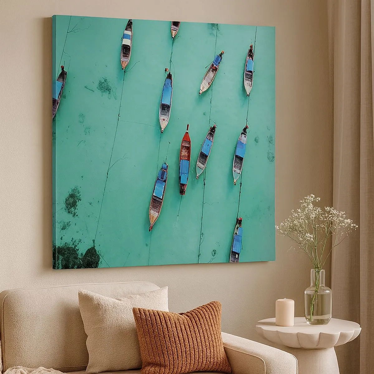 Tablou pe pânză - În așteptare - 30x30 cm