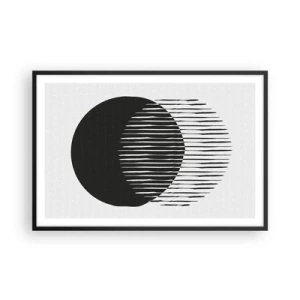 Poster în ramă neagră - Alter ego-ul său - 91x61 cm