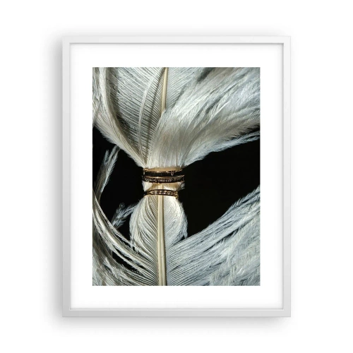 Poster în ramă albă - ...și nu te voi părăsi.. - 40x50 cm