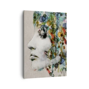 Tablou pe pânză - A ieșit din cenușiu - 50x70 cm