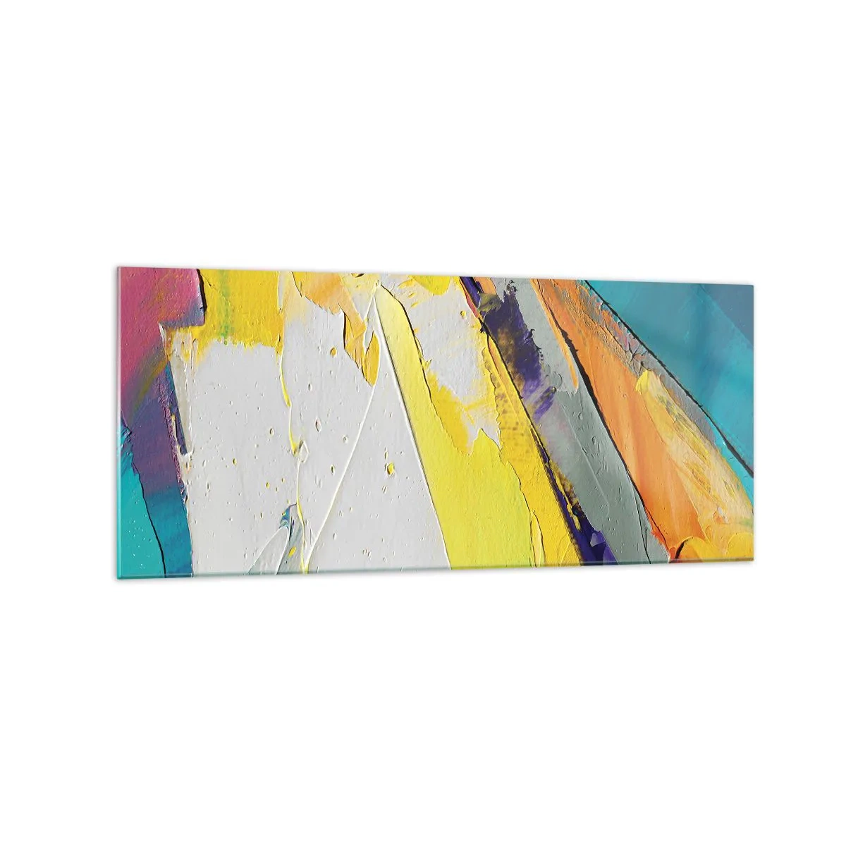 Tablou pe sticlă - Anatomia luminii - 120x50 cm