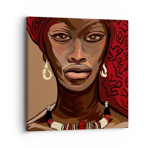 Tablou pe pânză - Venus din abanos - 40x40 cm