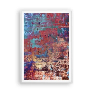 Poster în ramă albă - Memorie și uitare - 70x100 cm