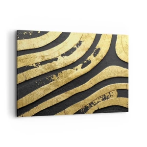 Tablou pe pânză - Totul curge - 100x70 cm