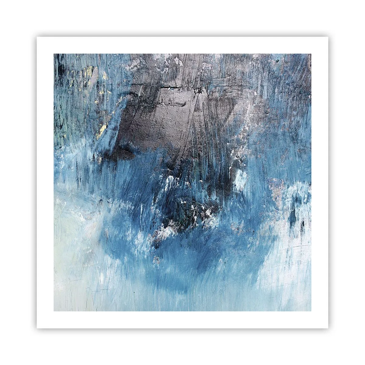 Poster - Rapsodie albastră - 60x60 cm