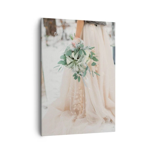 Tablou pe pânză Canvas - Și au trăit fericiți până la adânci bătrâneți - 50x70 cm