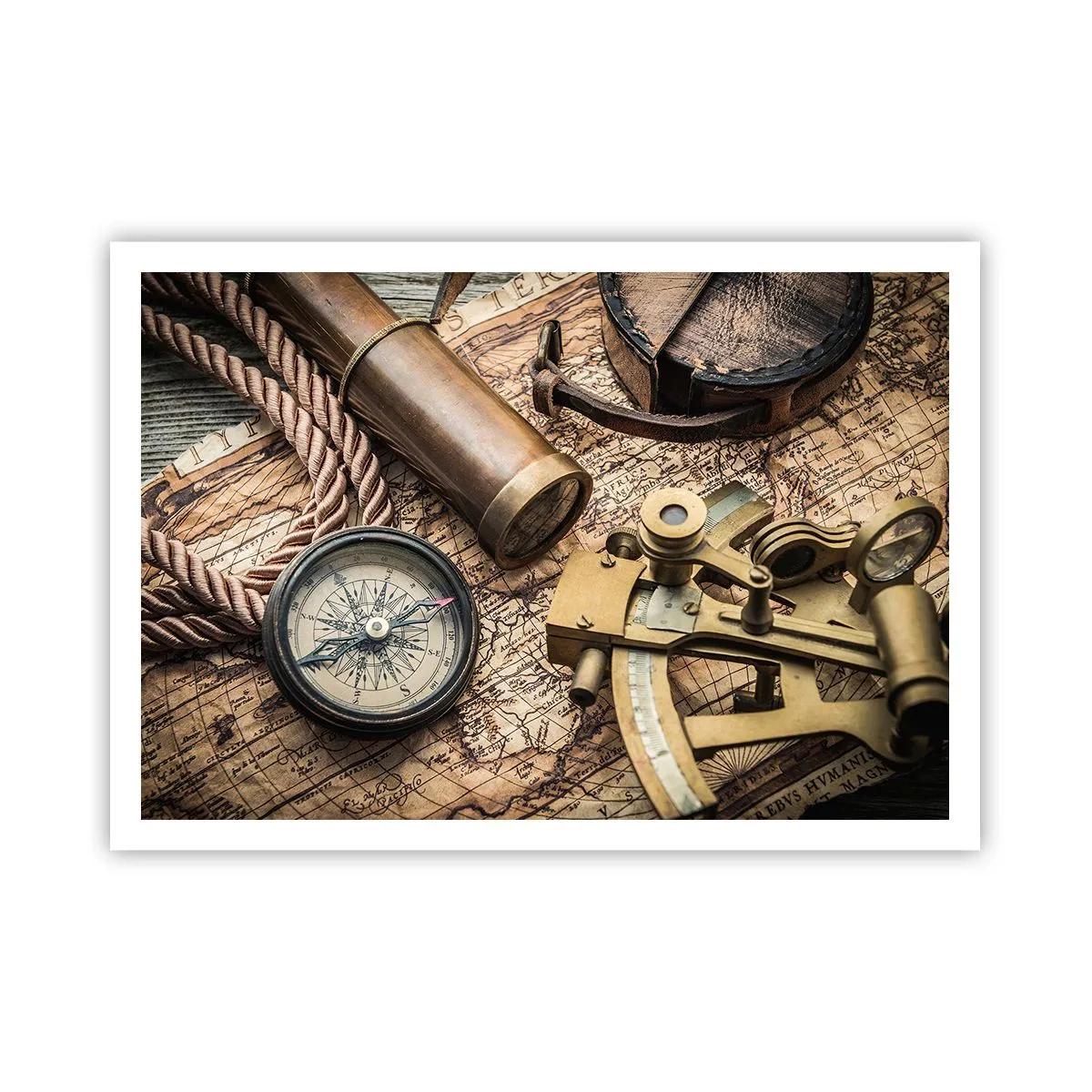 Poster - Stabilește cursul - 100x70 cm