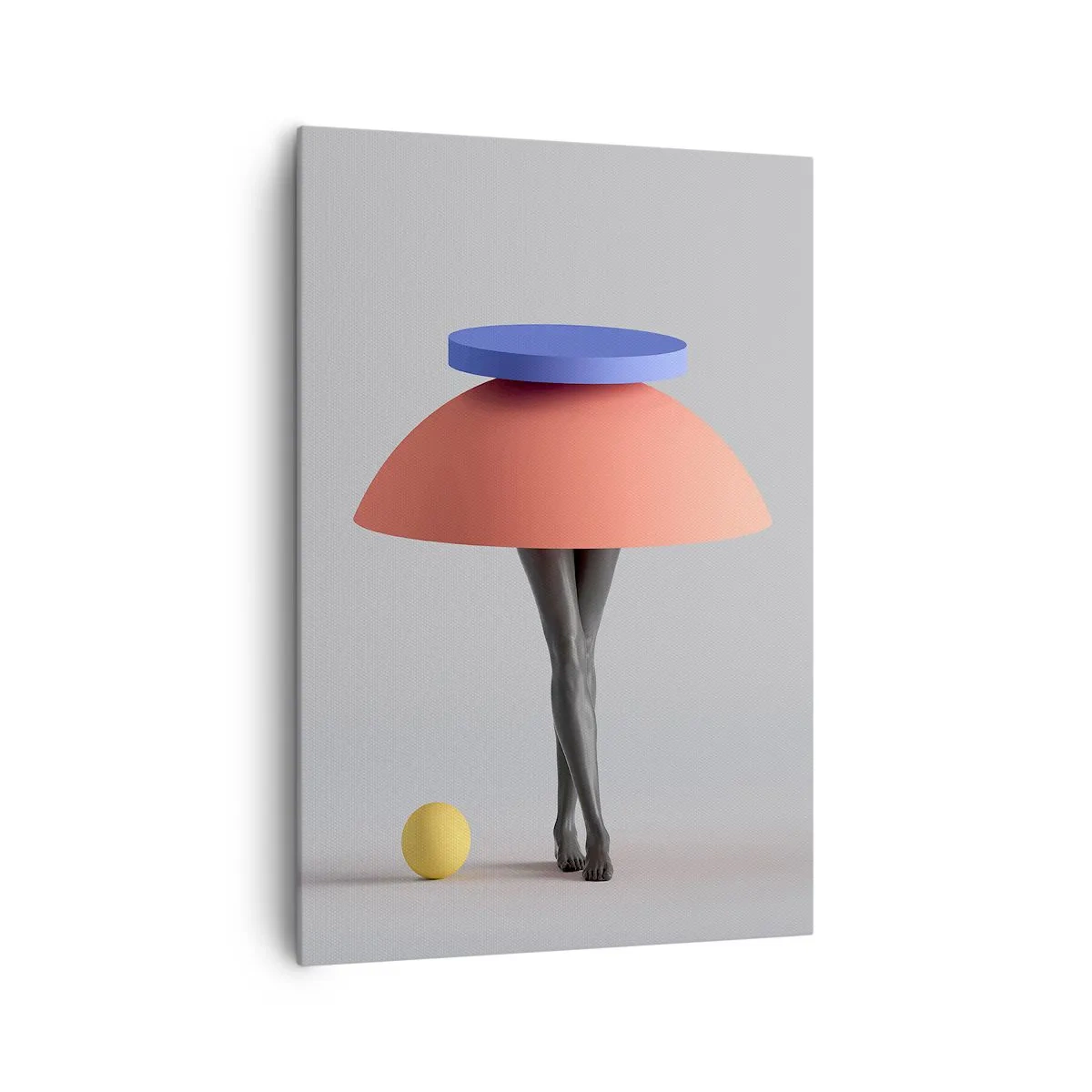 Tablou pe pânză - Compoziție suprarealistă - 70x100 cm