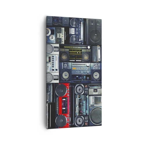 Tablou pe pânză - Nostalgie pentru anii `80. - 55x100 cm