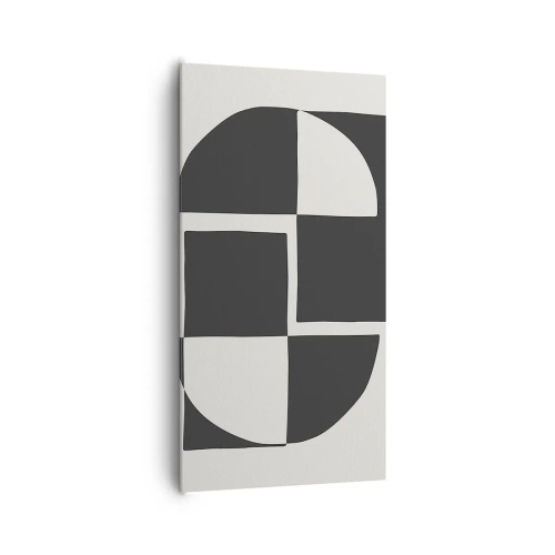 Tablou pe pânză - Antiteză - sinteză - 65x120 cm
