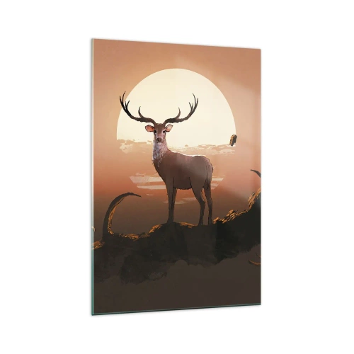 Tablou pe sticlă - Această noapte este diferită de oricare alta - 70x100 cm